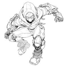 Fototapeta premium kid's coloring book