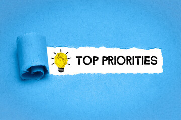 Top Priorities - obrazy, fototapety, plakaty