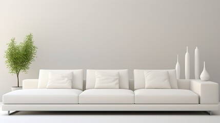 Modern sleek couch