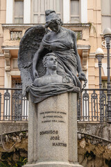 escultura em via pública na cidade de Vitória, Estado do Espirito Santo, Brasil