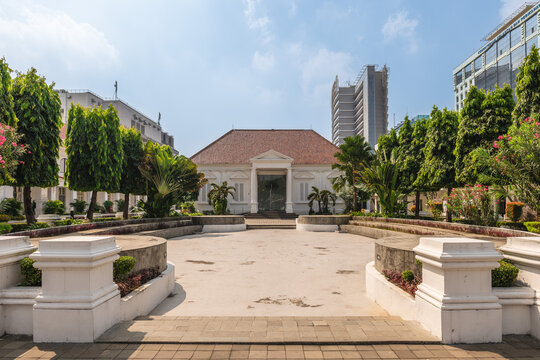 July 12, 2023: National Gallery of Indonesia, an art gallery and museum established on May 8, 1999 and located in Jakarta, Indonesia, houses 1770 artworks by Indonesian and foreign artists.