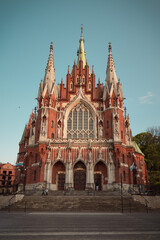Fototapeta na wymiar Sanktuarium Świętego Józefa w Krakowie – Podgórzu