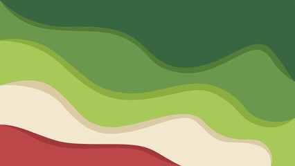 Colorful template banner with nice colors