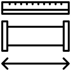 Obraz premium Measuring Icon