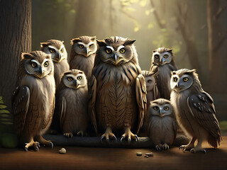 Wise Counseling Owl's Life Lessons for Young Hearts v1