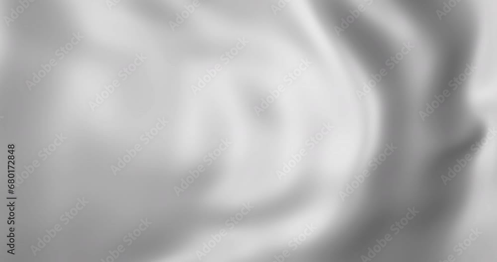 Poster animation of grey waving background in seamless motion with copy space