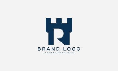 letter R logo design vector template design for brand.