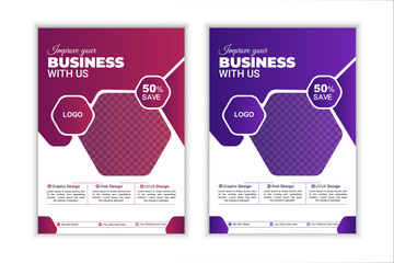 It’s a modern, professional, creative and eye-catchy Corporate Business Flyer Template. It’s suitable for any project purpose of your businesses. You can easily customize them.