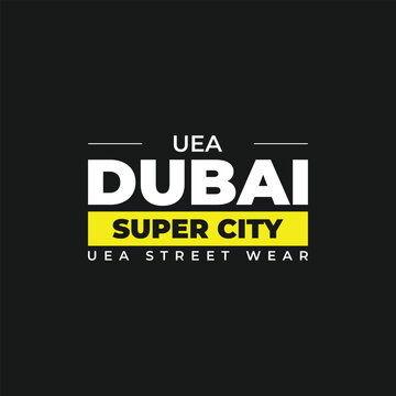 Dubai sper city t-shirt design