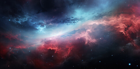 Realistic Space Nebula Art