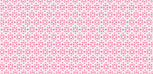 Abstract pink heart seamless pattern design, love background