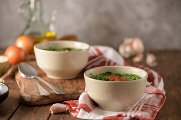 Caldo verde soup