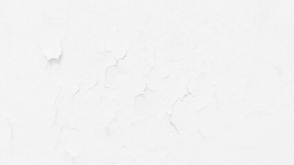 Crack concrete white wall background. White concrete wall texture background. background and texture of white concrete wall.