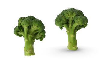 broccoli isolated on transparent background