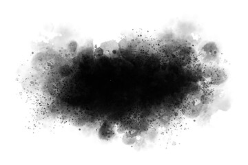 grunge brush texture background. vector bush stain