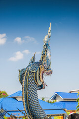 Blue Temple, Chaing Rai, Thailand - obrazy, fototapety, plakaty