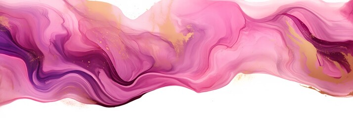 abstract watercolor paint pink background .
