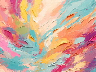 Self made hand painted abstract art background.