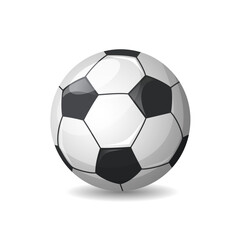 Obraz premium Soccer ball isolated on a white background 