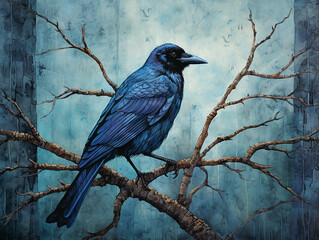 corvo azul 