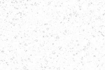 Snow isolated transparency background.