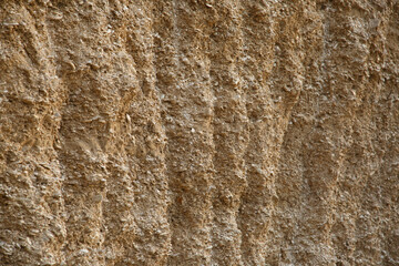 Natural wallpaper sandstone surface at a quarry.