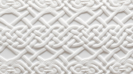 celtic pattern texture, knitted thread backdrop