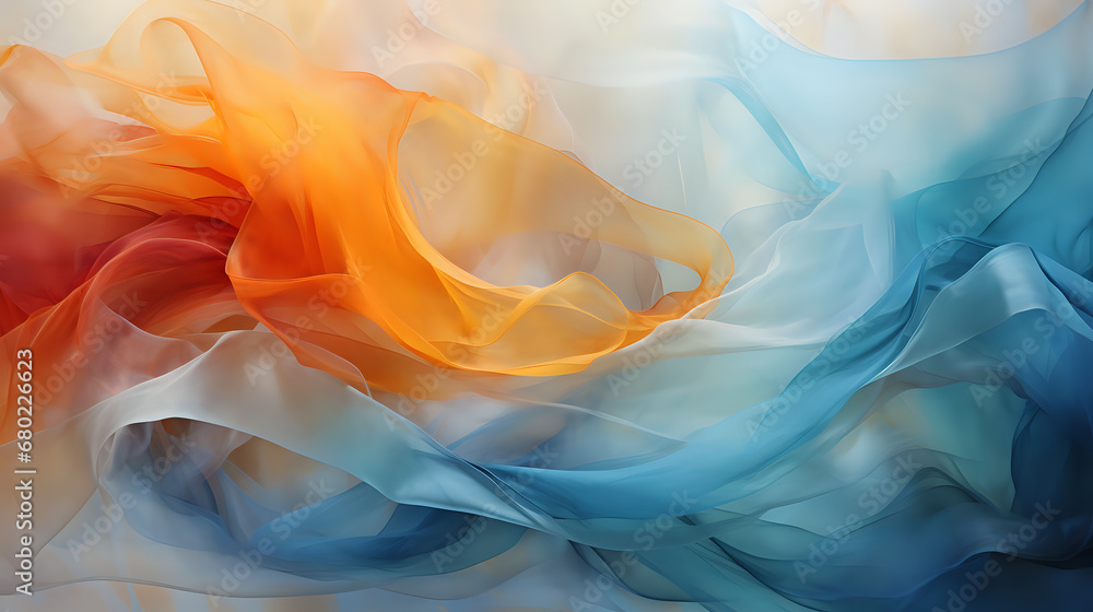 Poster multi-colored clubs of paints - abstract background for creative web design