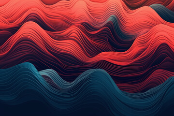 Obraz premium Abstract digital liquid vibrant background