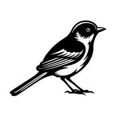 Graceful Bird Vector Illustration