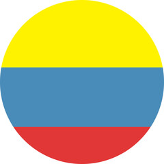 Colombia flag Icon.