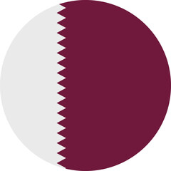 Qatar flag Icon.
