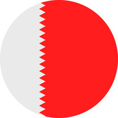 Bahrain flag Icon.