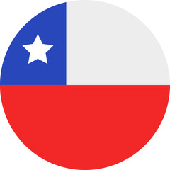 Chile flag Icon.