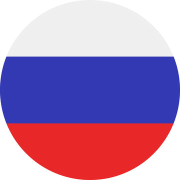 Russia flag Icon.