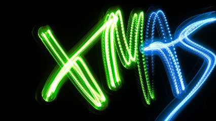 xmas weihnachten leuchten hintergrund farbenspiel effekt video layer visual glow wellen strömung...
