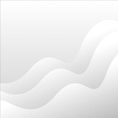 Abstract White Silver Background: A sleek and modern design featuring a harmonious blend of white and silver background.