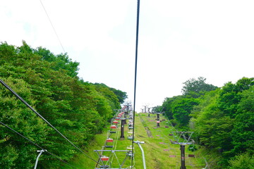 茶臼山高原ペアリフト（愛知県）