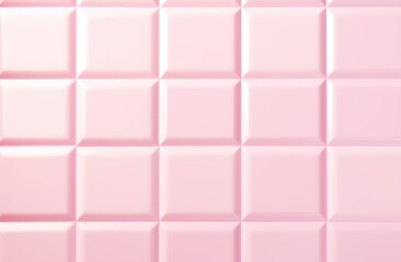 A Vibrant Mosaic of Pink Tiles Creating a Striking Wall Design