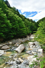 阿寺渓谷（長野県）