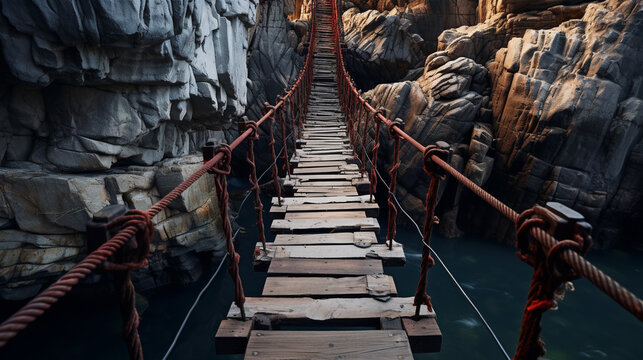 Rope Bridge Images – Browse 8,049 Stock Photos, Vectors, and