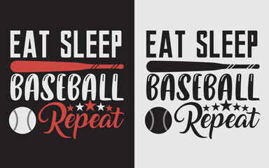  Eat Sleep Baseball Repeat,  Eat Sleep Baseball Repeat Svg