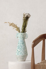 vase with flowers