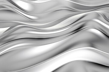  a close up of a metal surface with a wavy pattern in the middle of the image and a white background in the middle of the image.
