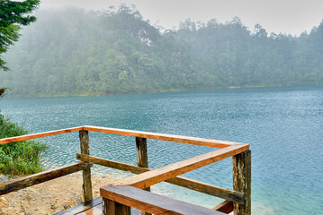 Laguna De Montebello, Chiapas, Nadar En El Paraíso, Balsas De Montebello, Bosque De Pinos,...