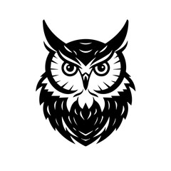 Charming Owl Icon Vector Illustration