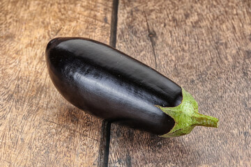 Raw ripe eggplant for cooking