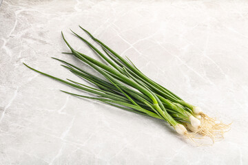 Young aroma fresh green onion