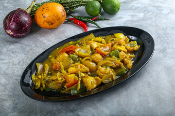 Asian cuisine - Ginger Garlic Chicken