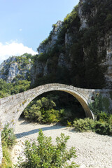 Kokkorou stone bridge, Zagori, Epirus, Greece